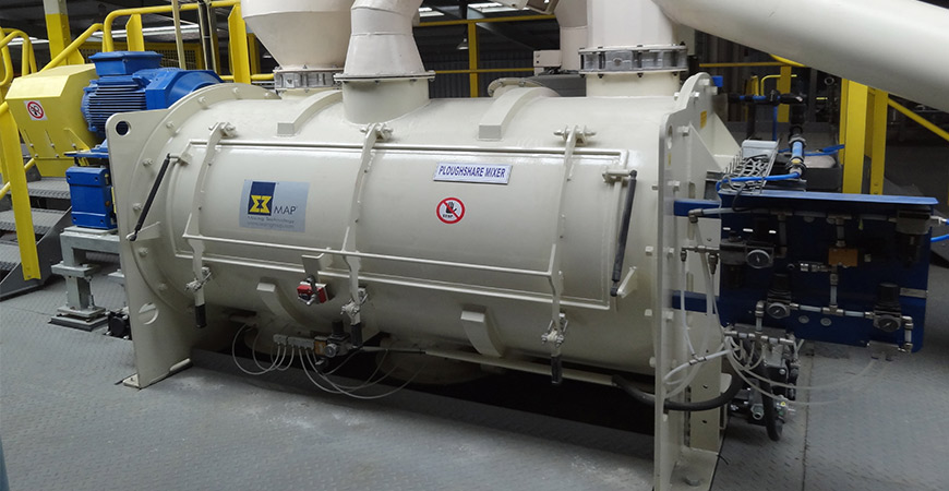 Continuous Single Shaft Mixers WBH